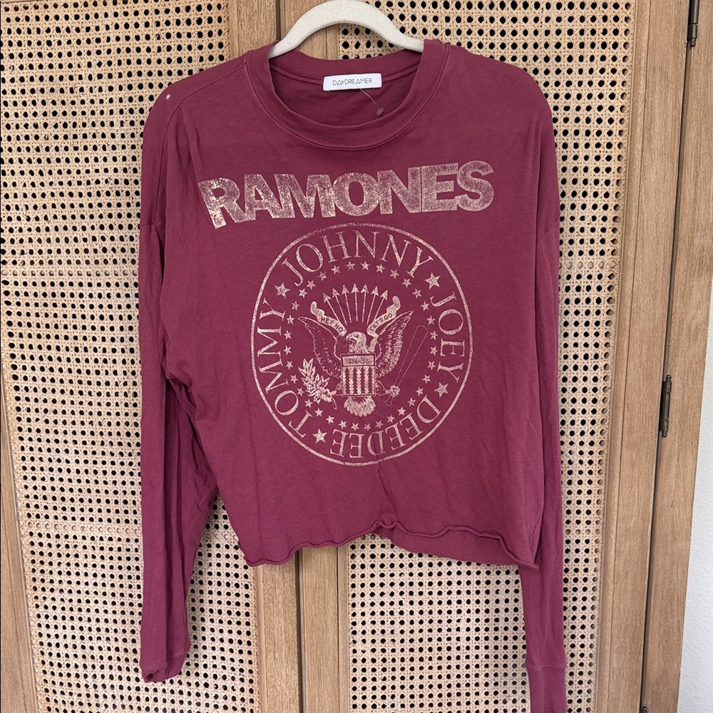 Daydreamer Ramones Graphic Long Sleeve Top